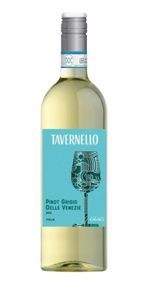 Tavernello Delle Venezie, Veneto - Italy, Pinot Grigio, 12%