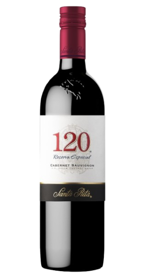  Santa Rita 120 Special Reserva, Central Valley - Chile, Cabernet Sauvignon, 13%