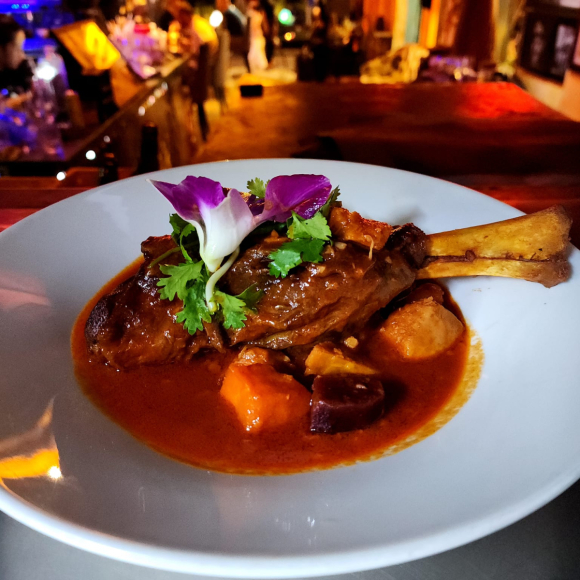 Braised Lamb shank   