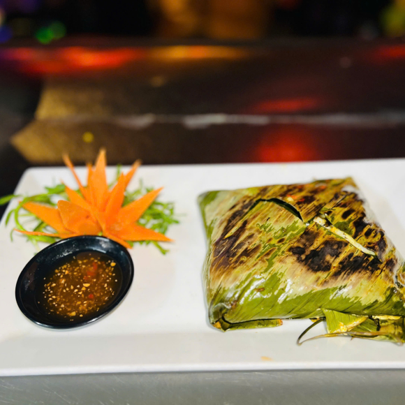 Seabass in Banana Leaf  